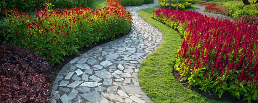Pathway Walkway Ideas For Front Yards, Landscape Pathway Ideas